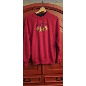 M & C Sportswear Medium Grandma  Sweatshirt Embroidered Grannycore  Gingerbread